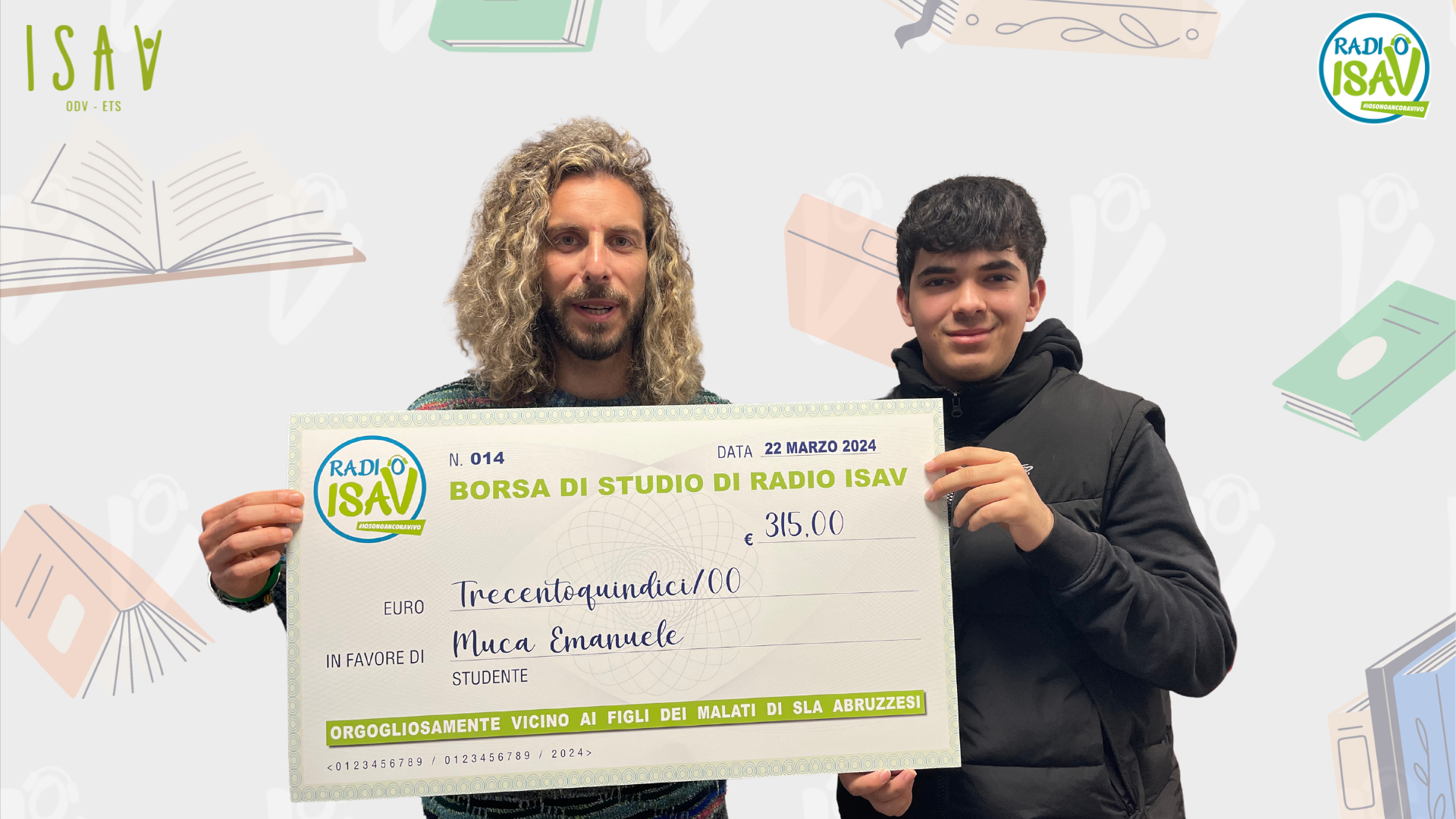 La storia di Emanuele e il supporto di Radio ISAV