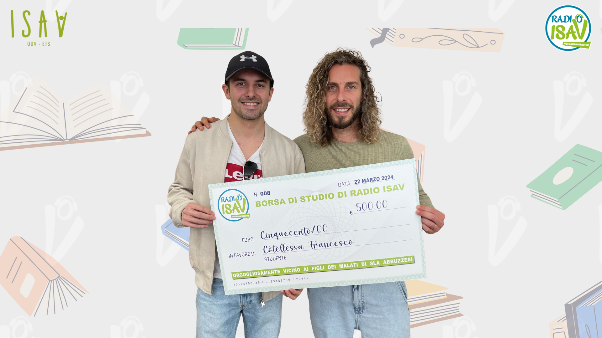 Francesco Cotellessa e l’aiuto di Radio ISAV in ricordo di Maurizio
