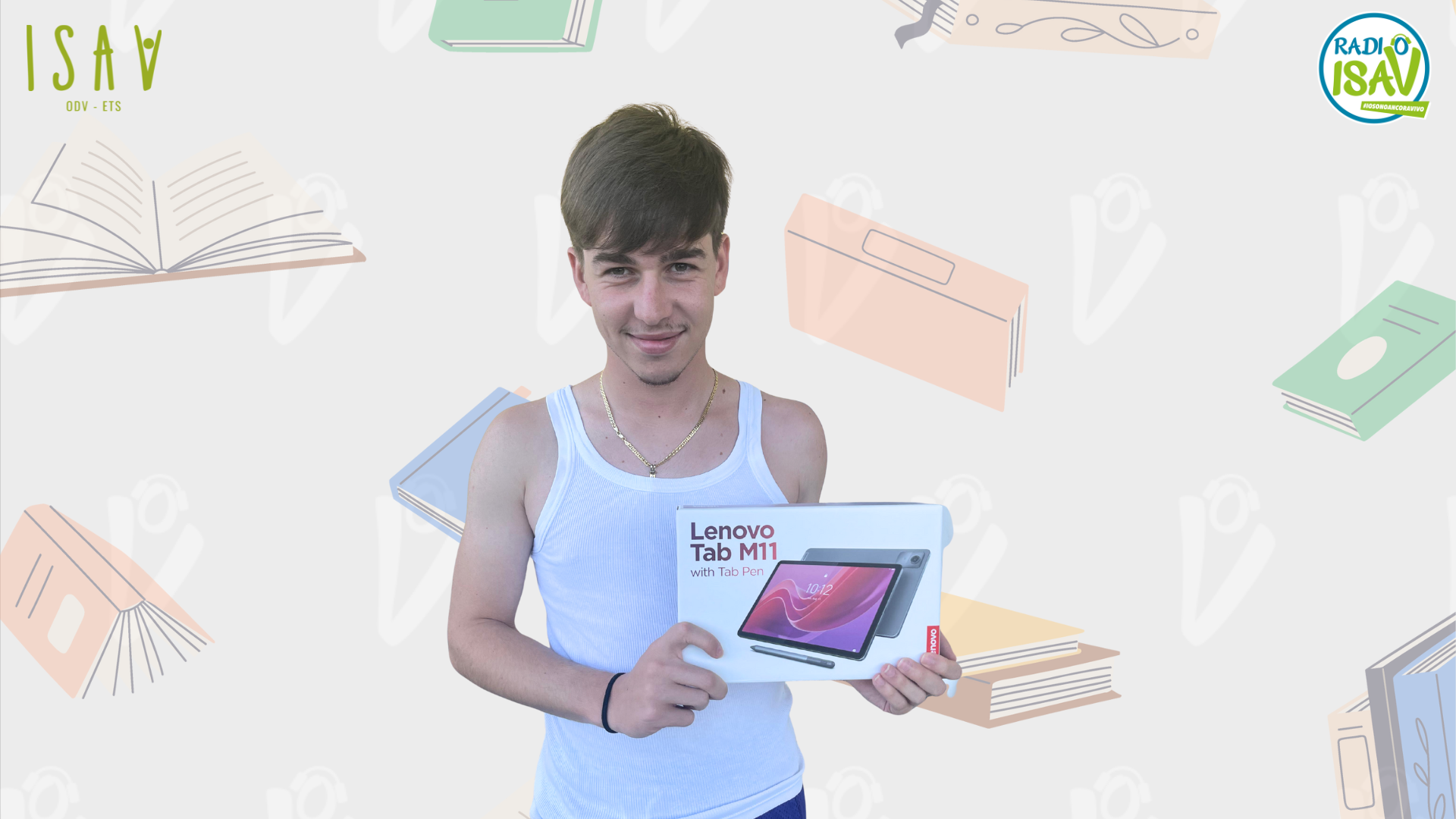 Un tablet per Christian: un gesto concreto per un futuro da costruire
