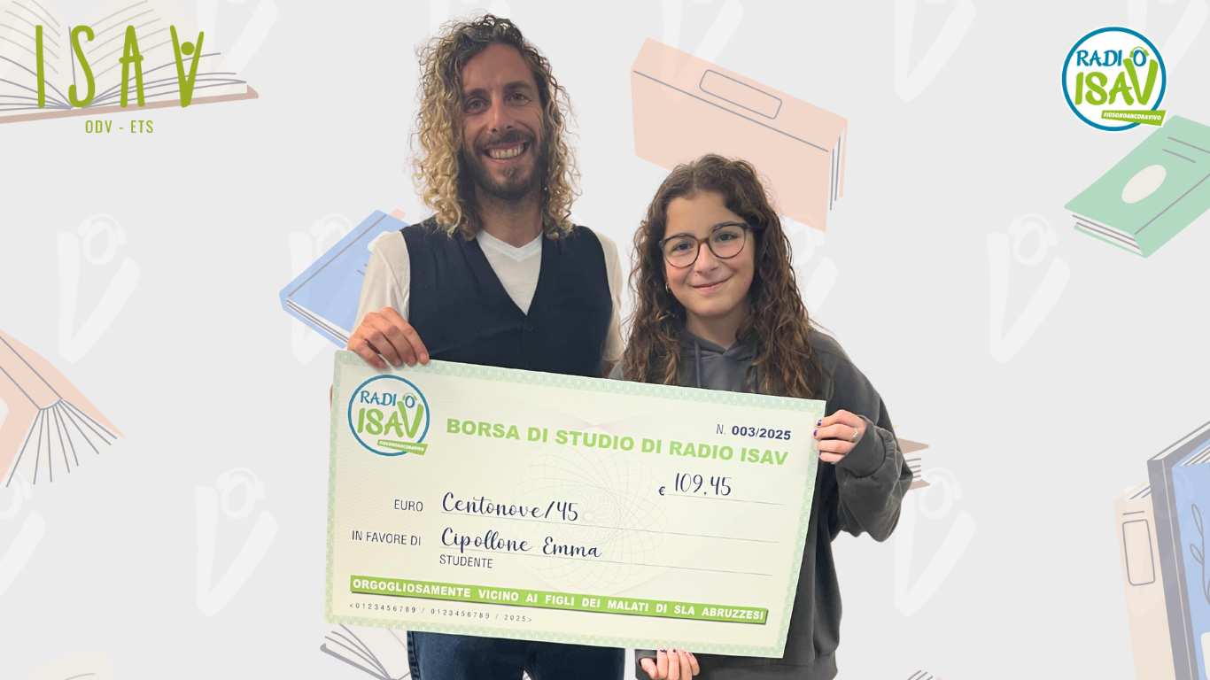 Emma Cipollone premiata per impegno e coraggio da Radio ISAV