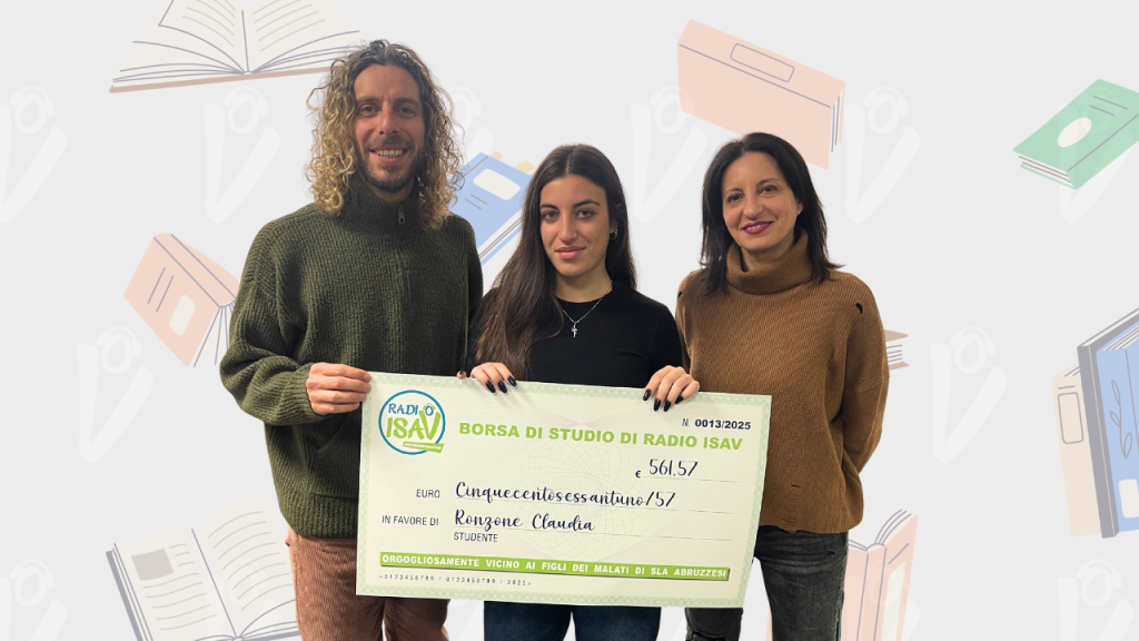Radio ISAV assegna una borsa di studio a Claudia Ronzone
