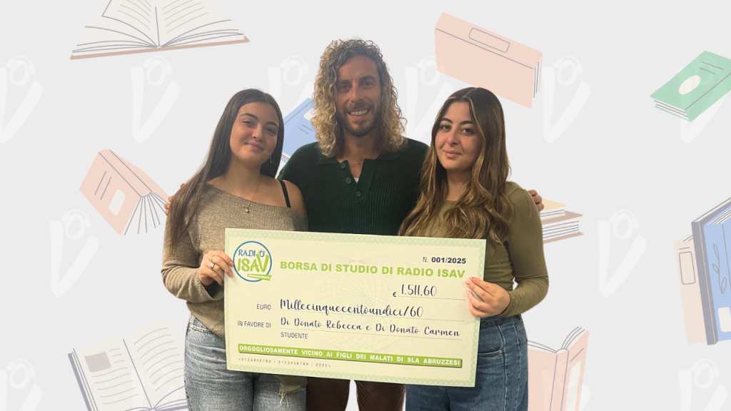 News Radio ISAV sostiene Carmen e Rebecca con una borsa di studio da 1.511,60 euro